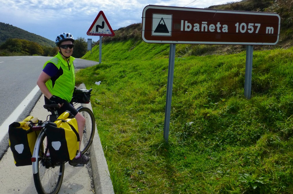 Above Pamplona, Spain, October  2012